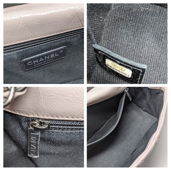 🦄🎉CHANEL Pink Bag Glazed Leather Flap Bag! Super Rare Color! Limited Edition - Picture 5 of 16